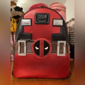 Marvel Metallic Deadpool Loungefly